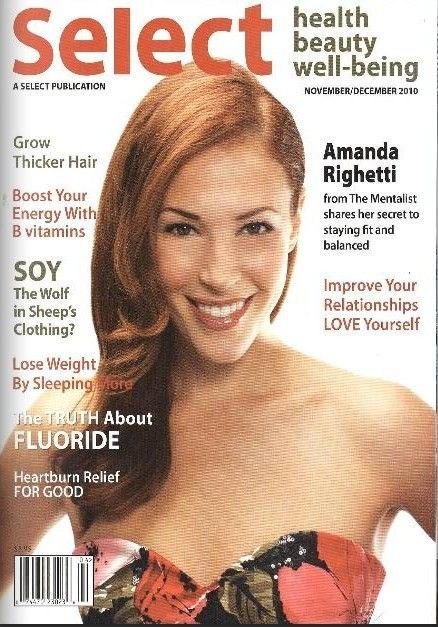 Amanda Righetti for Select Magazine, November/December 2010