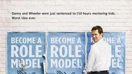 Promotional still. Role Models (2008), Isabel