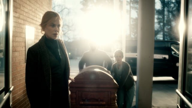 Promotional still. Scarpetta (2026), Dorothy Farinelli (past)